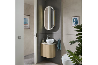 Gästebäder montiert