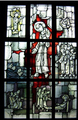Fenster mit Darstellung des hl. Antonius von Padua im Turmraum der St. Antonius Kirche