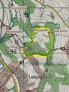 2) Naturwanderung zum Lerchensporn